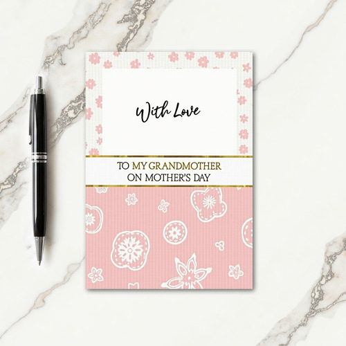 Grandmother Mothers Day Art Card
