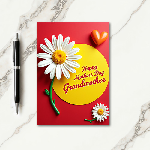 Grandmother Mothers Day Scene Card