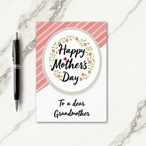 Grandmothers Day Heart Card