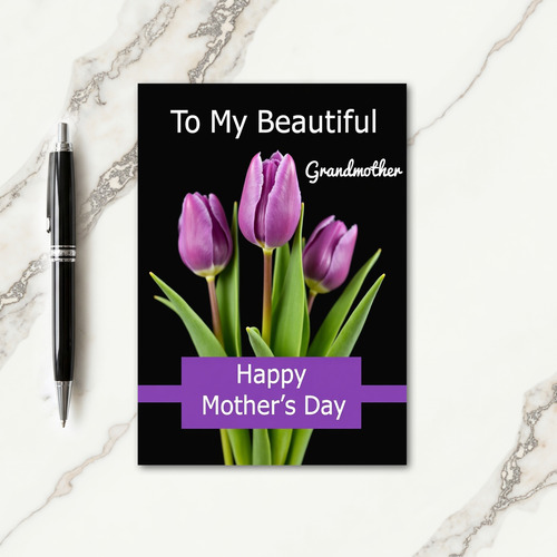 Grandmothers Spring Mothers Day Card