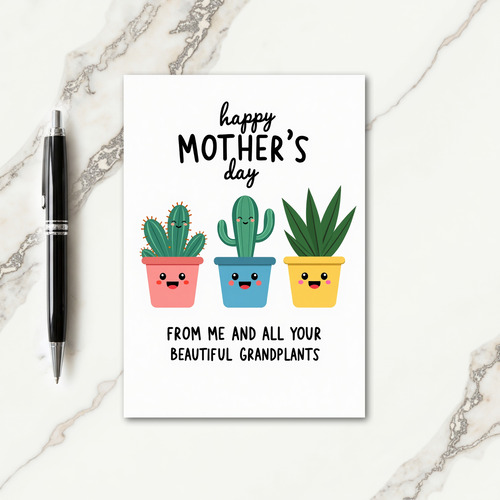 Grandplants Mothers Day Art Card