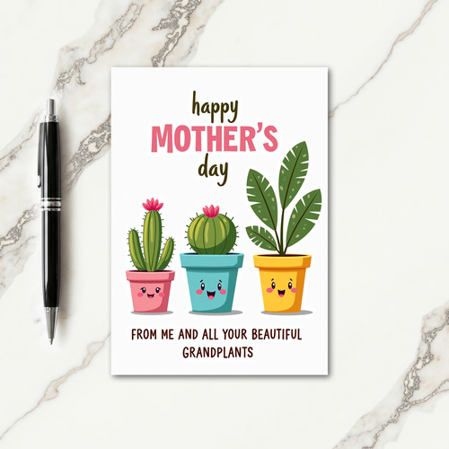 Grandplants Mothers Day Plants Card