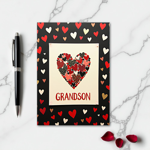 Grandson Heartfelt Love Card