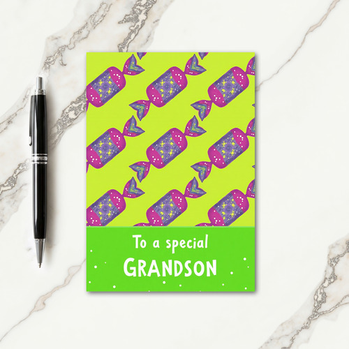 Grandson Special Happy Card