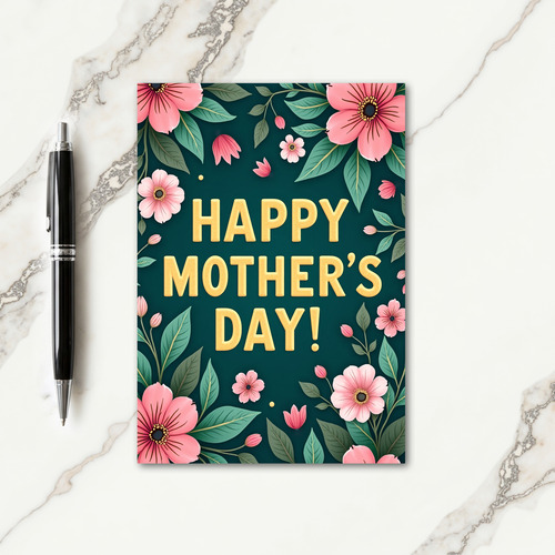 Granular Mothers Day Card