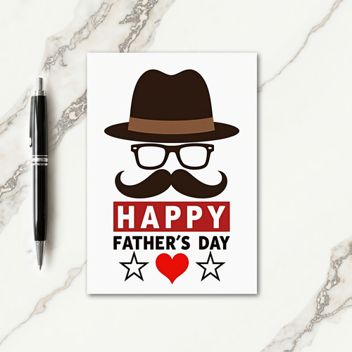 Graphic Fathers Day Card
