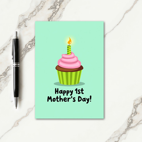 Graphic First Mothers Day Card