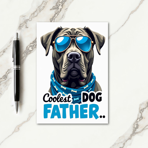 Graphic Guard Dog Card