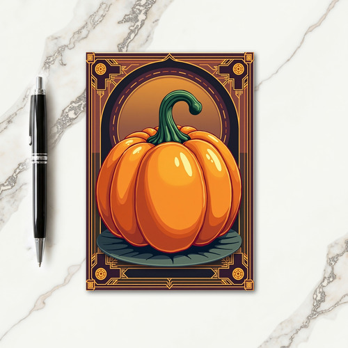 Grateful Autumn Bounty Card