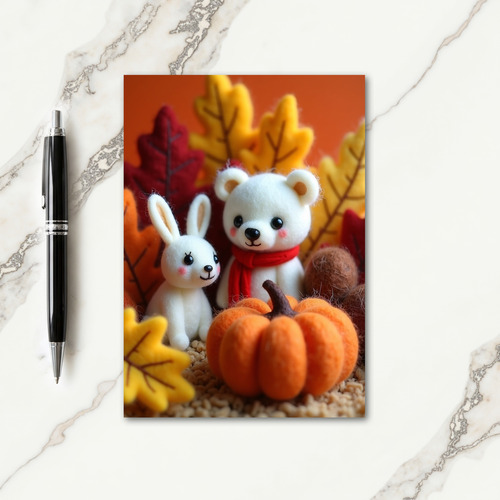 Grateful Autumn Friends Card