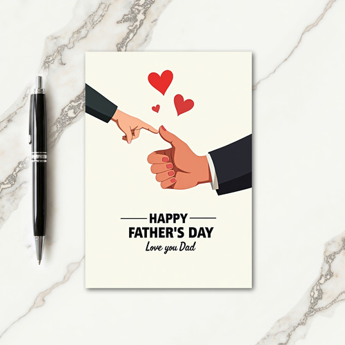 Grateful Fathers Day Touch Card
