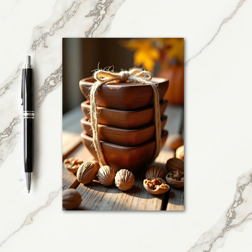 Grateful Harvest Bowls Card