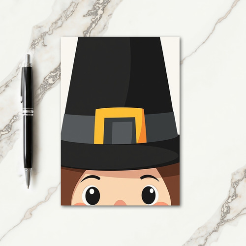 Grateful Pilgrims Gaze Card