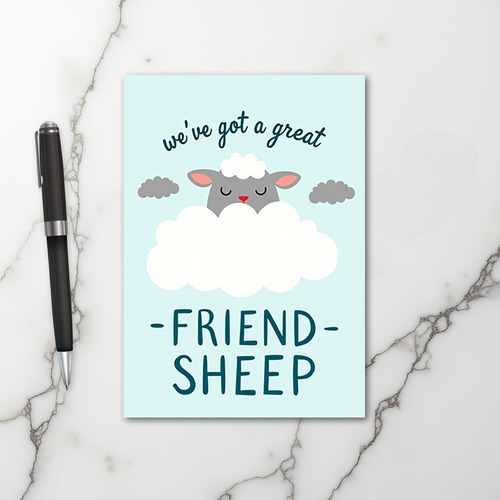 Great Friendsheep Greeting Card