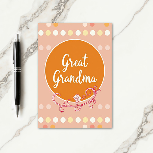 Great Grandma Graphic Card