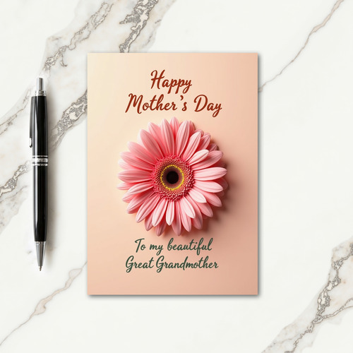 Great Grandmother Mothers Day Card