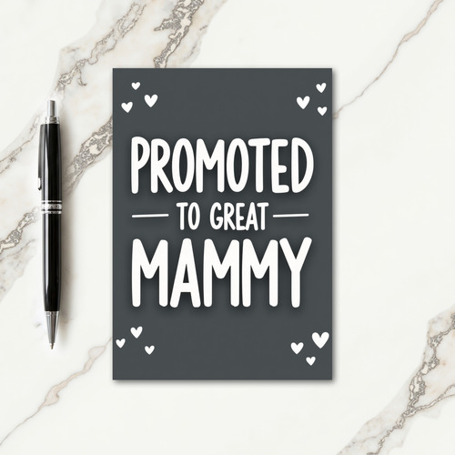 Great Mammy Announcement Card