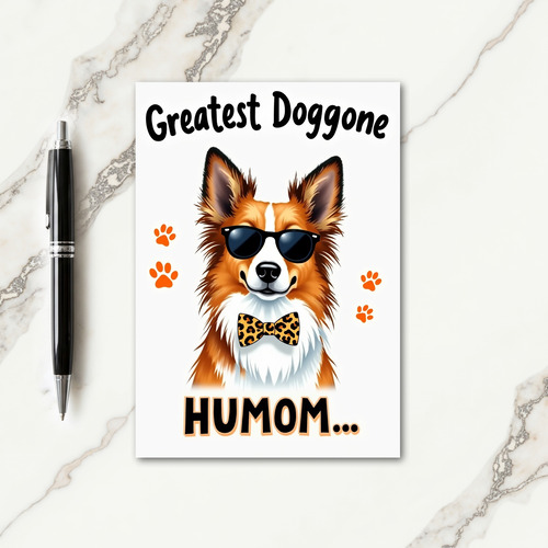 Greatest Dog Humom Card