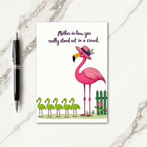 Green Birds Mothers Day Card