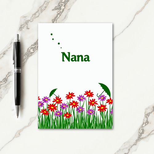 Green Bold Mothers Love Card