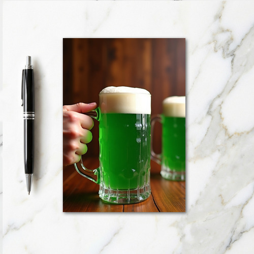 Green Brews Toast Scene Card