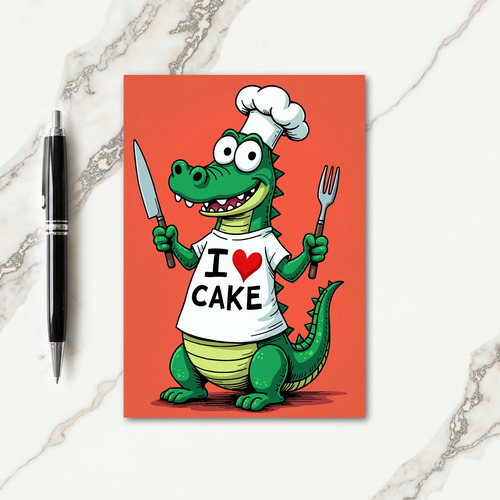 Green Chefs Birthday Card