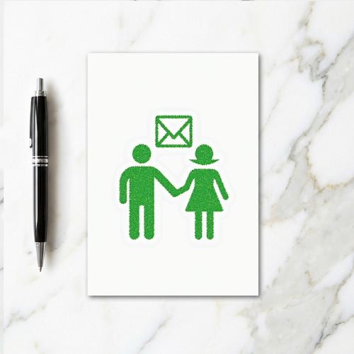 Green Connection Friend Card