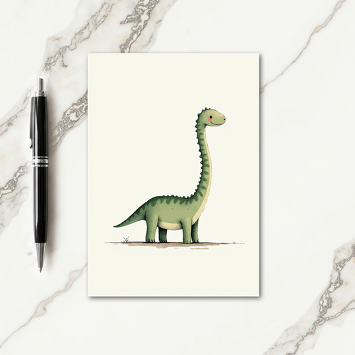 Green Creature Fathers Day Card