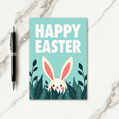 Green Foliage Friend Card