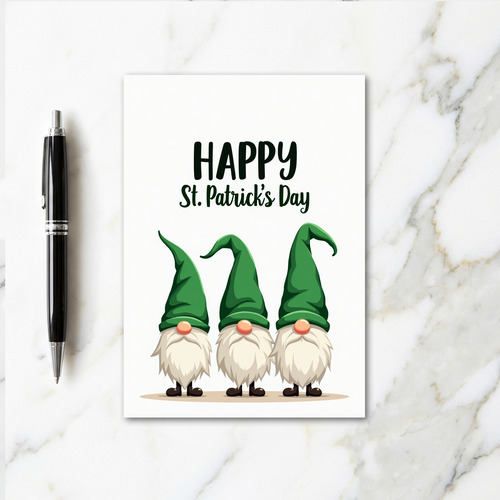 Green Gnome Happy Day Card