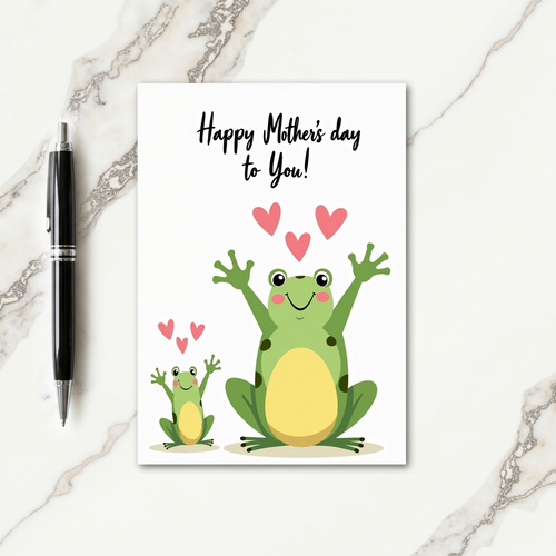 Green Joyful Mother Card