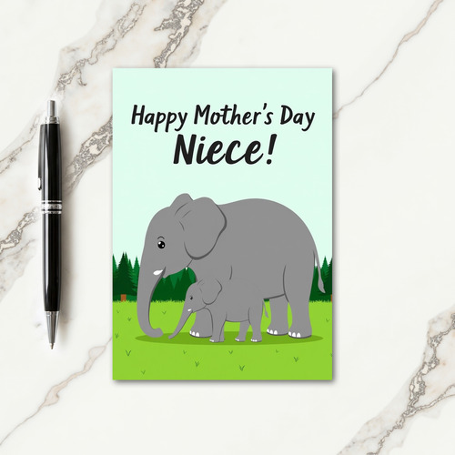 Green Pasture Mothers Day Card