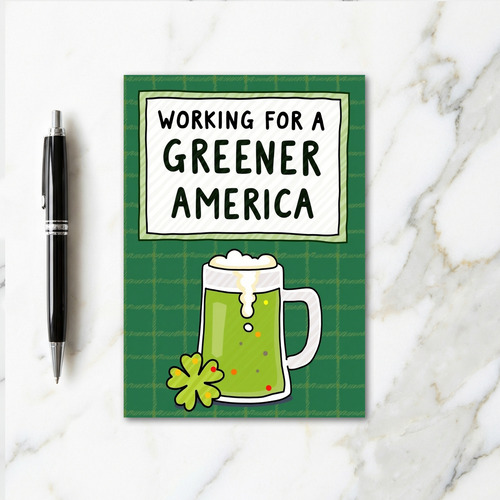 Greener America St Patricks Day Card