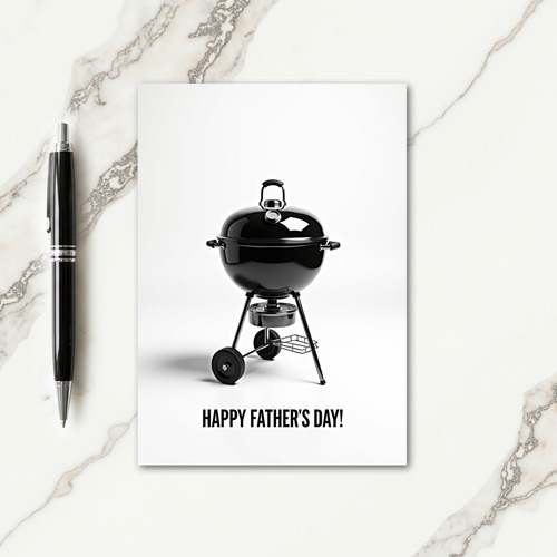 Grilling Fathers Day Sphere Card
