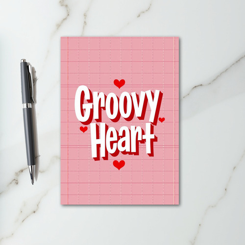 Groovy Heart Love Card