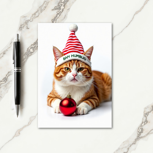 Grumpy Cat Christmas Card