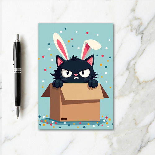 Grumpy Cat Party Time Card