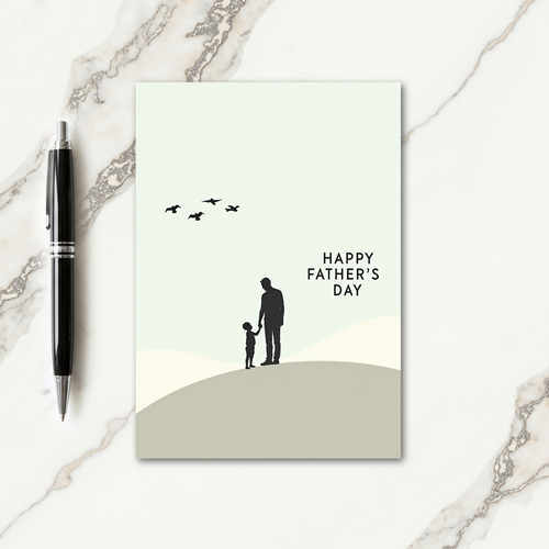 Guiding Hands Fathers Day Card
