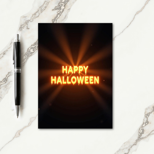 Halloween Dripping Light Card thumbnail