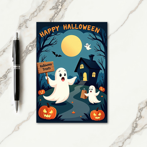 Halloween Treats Fun Card thumbnail