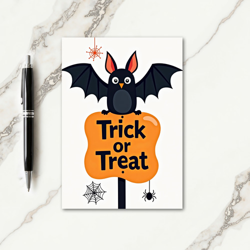 Halloween Trick Or Treat Card thumbnail