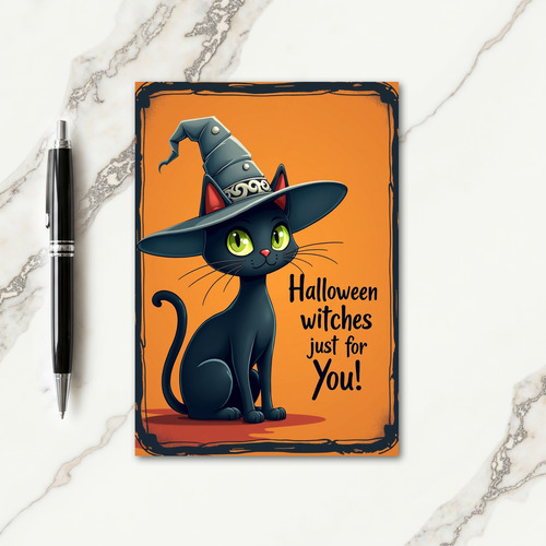 Halloween Witches For You Card