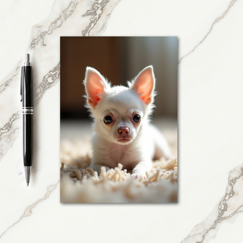 Halo Puppy Fathers Day Card