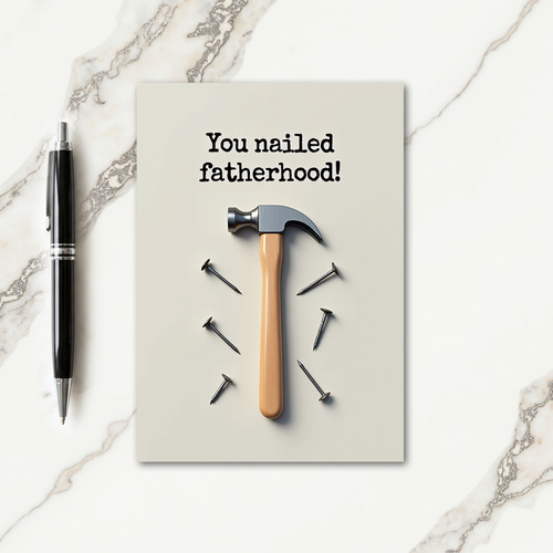 Hammer Fathers Day Still Card