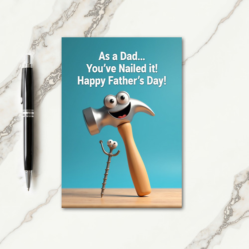 Hammers Fathers Day Cheer Card