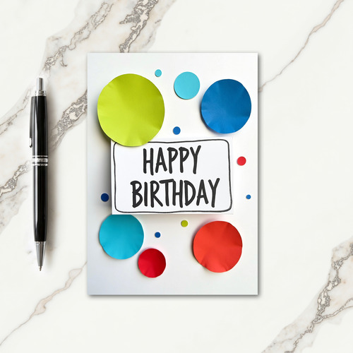 Hand Drawn Birthday Card