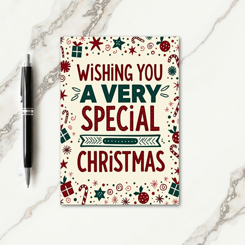 Hand Drawn Christmas Card thumbnail