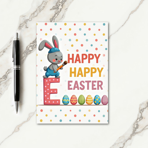Hand Drawn Easter Joy Card
