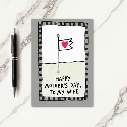 Hand Drawn Mothers Love Card
