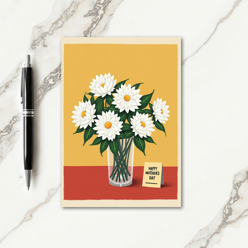 Hand Lettered Mothers Day Card